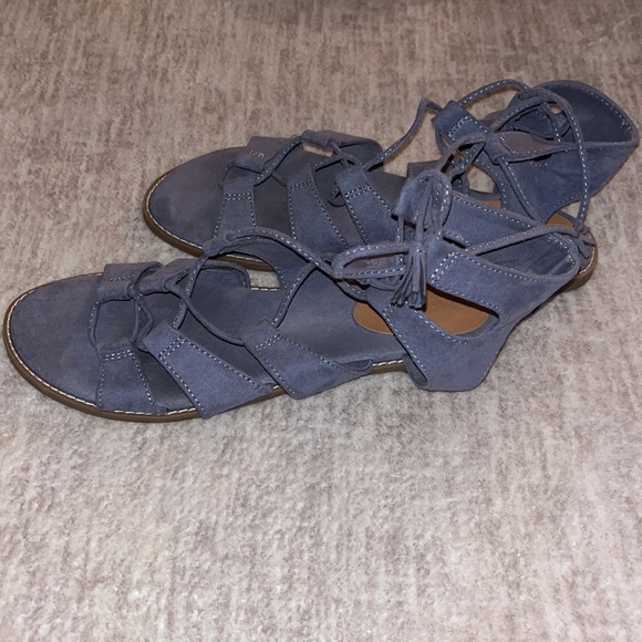 Old Navy Sandals, Size 8, Indigo blue color - Picture 2 of 2
